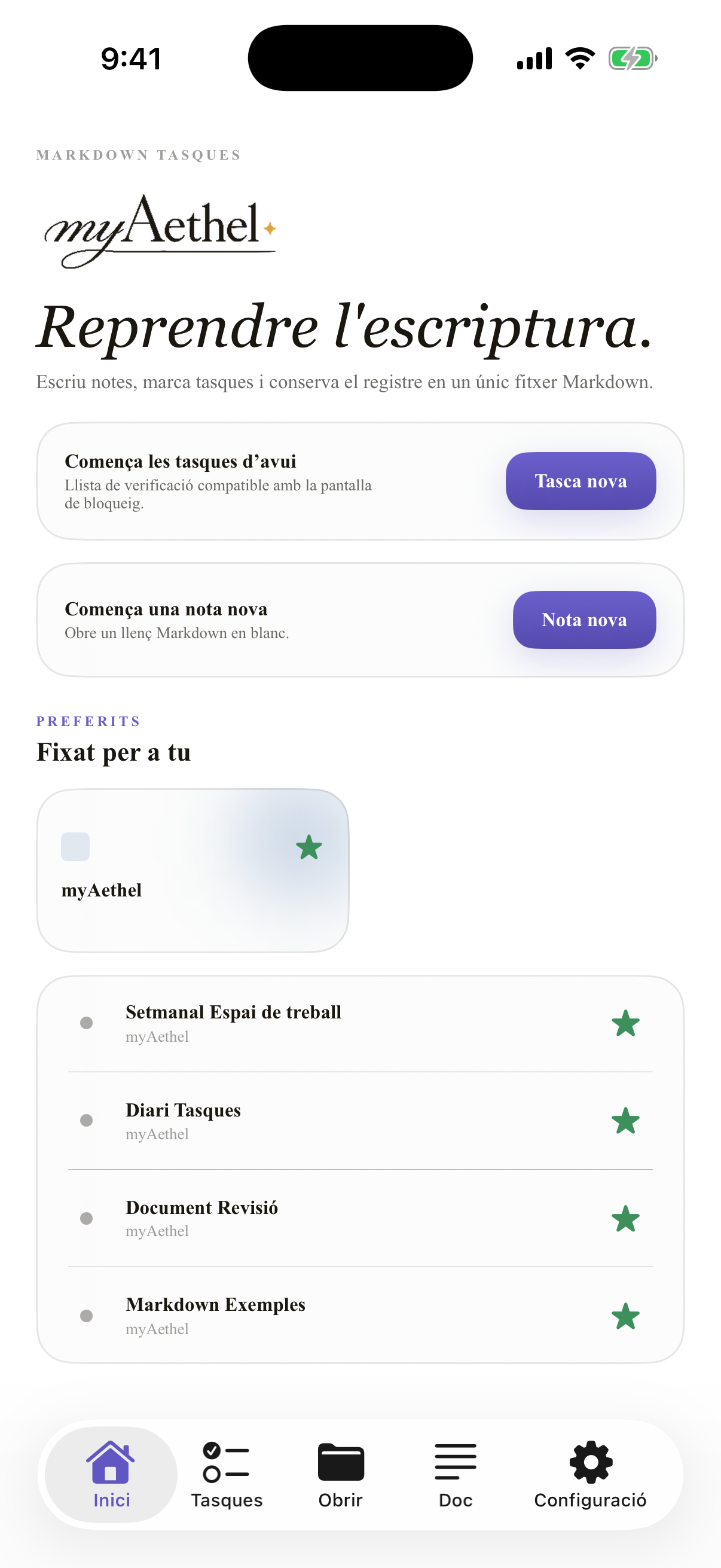 Català iPhone home