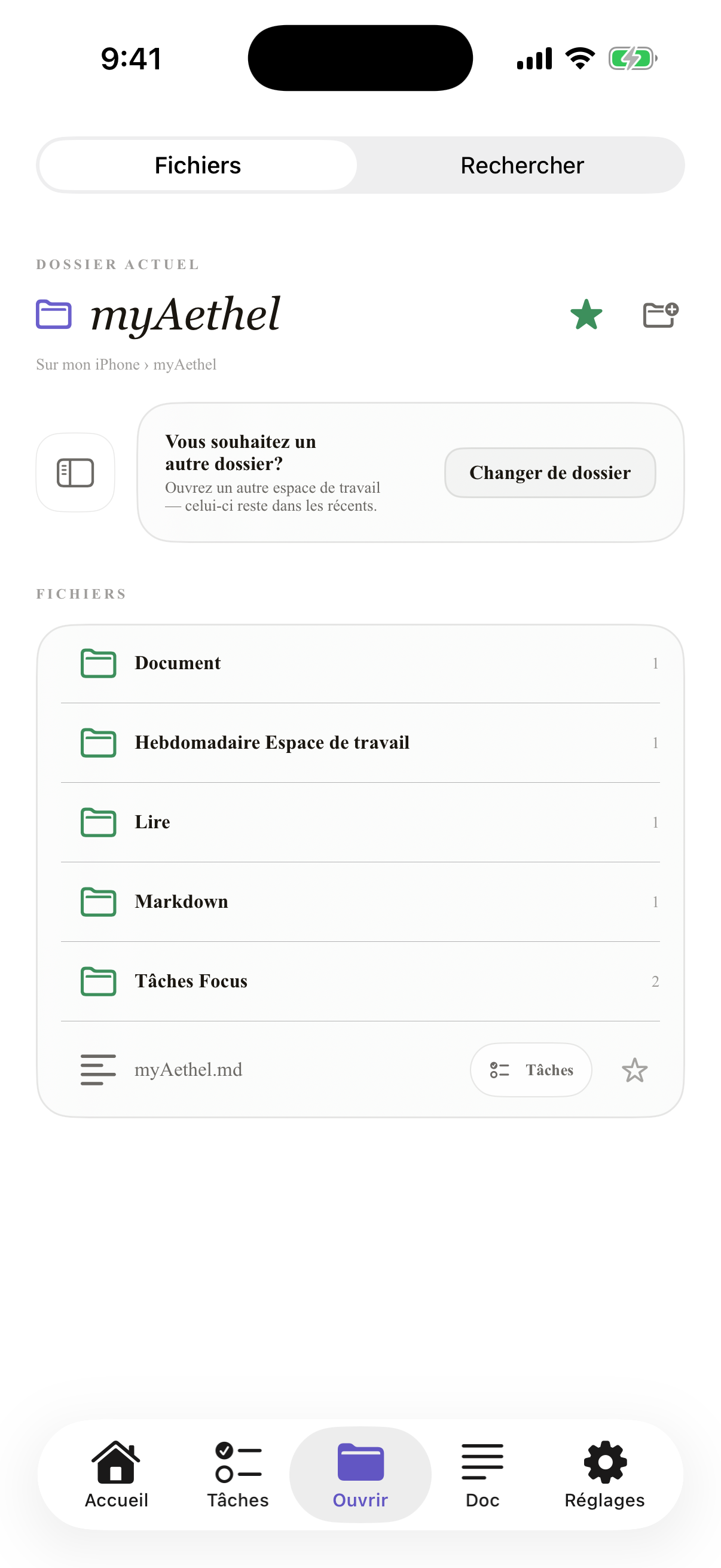 Français (Canada) iPhone open