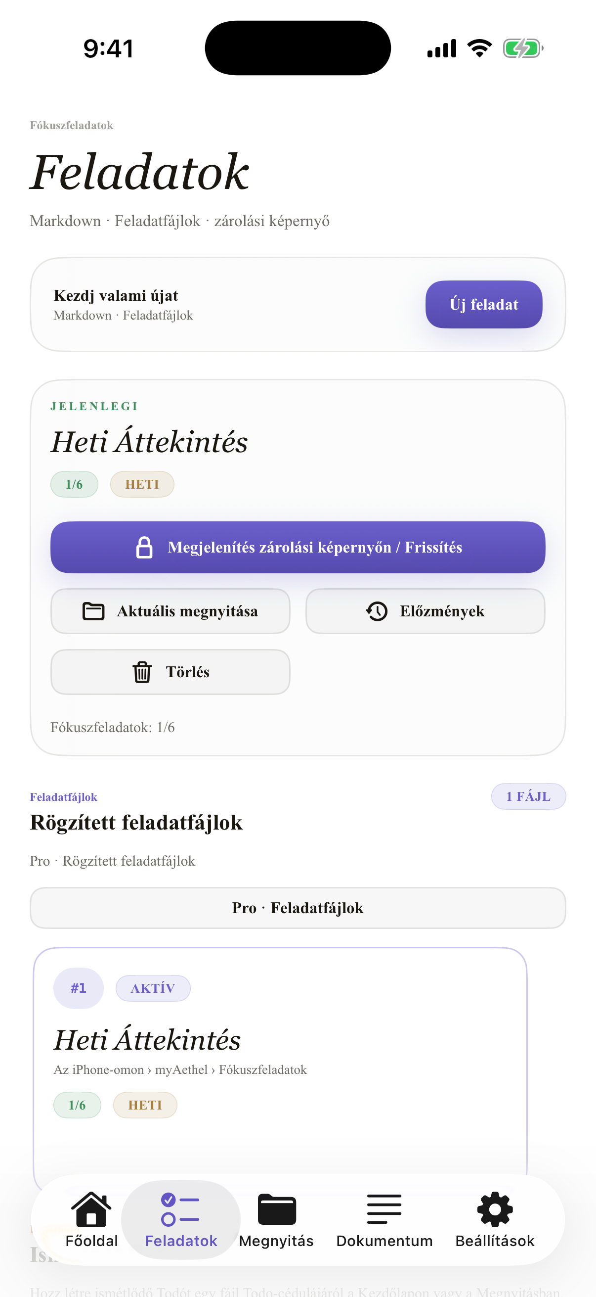 Magyar iPhone todo