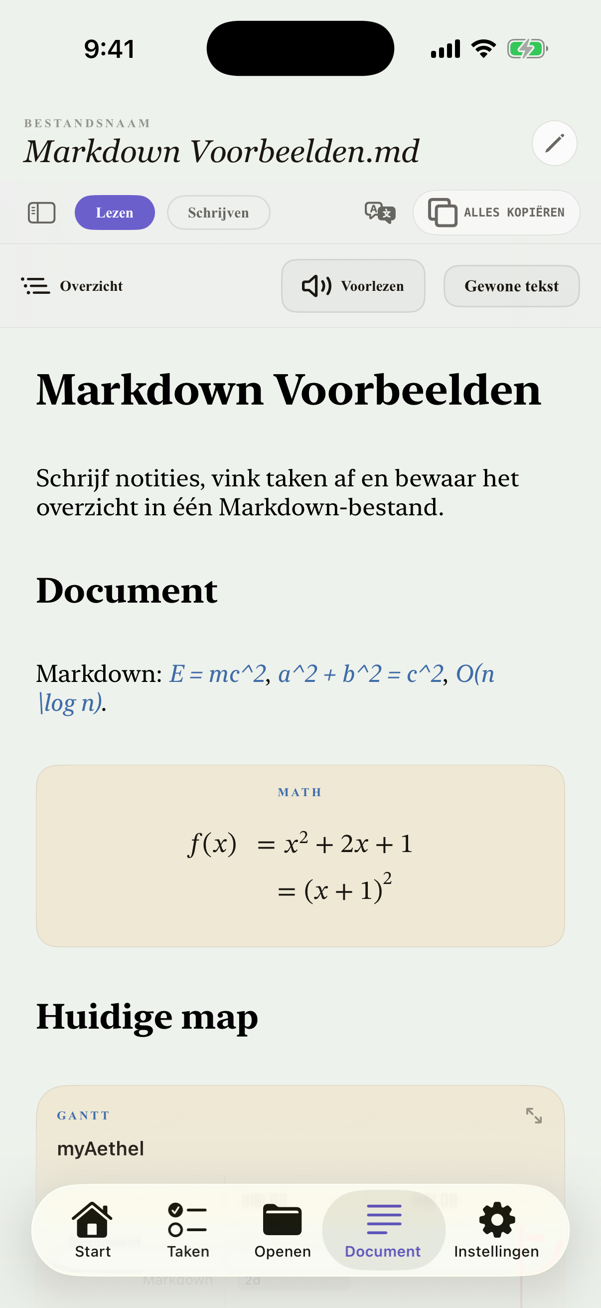 Nederlands iPhone editor