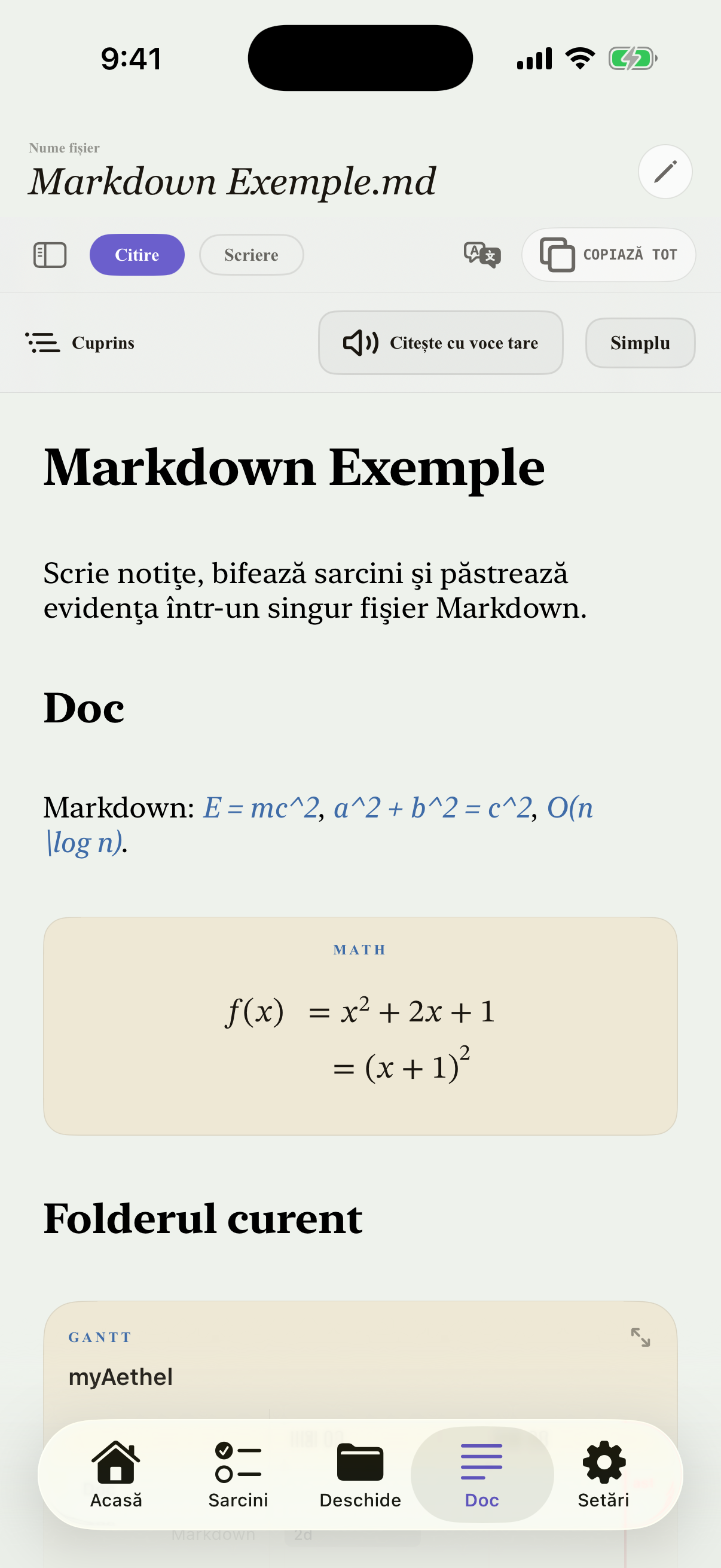 Română iPhone editor