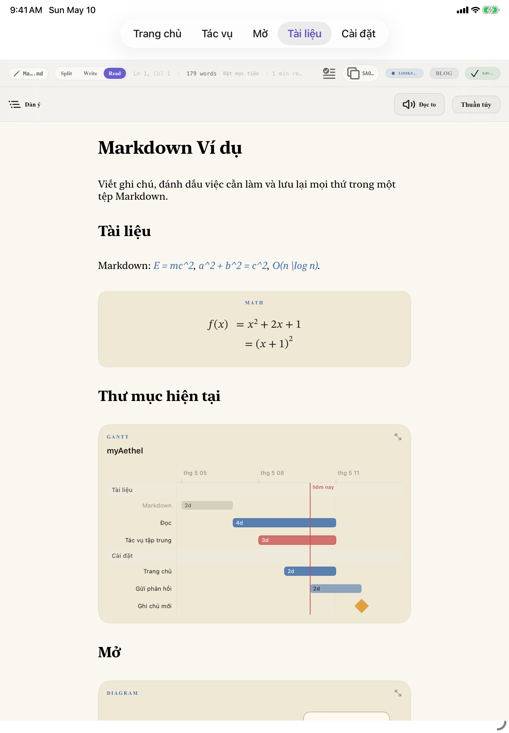 Tiếng Việt iPad editor